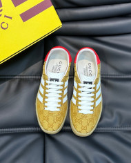 Gucci Adidas co branded casual sneakers for couples