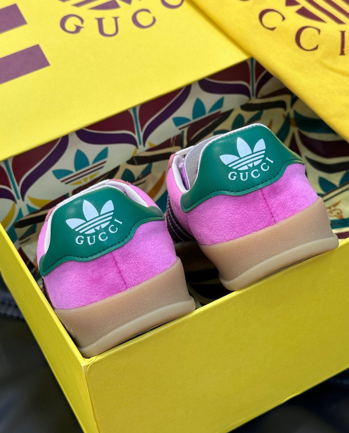 Gucci Adidas co branded casual sneakers for couples
