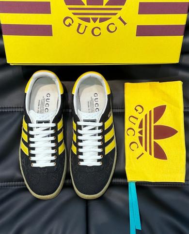 Gucci Adidas co branded casual sneakers for couples
