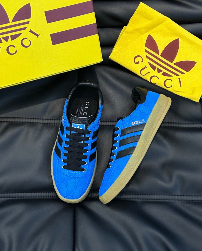 Gucci Adidas co branded casual sneakers for couples