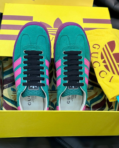 Gucci Adidas co branded casual sneakers for couples