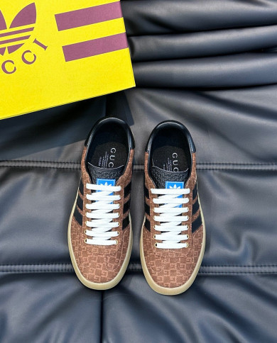 Gucci Adidas co branded casual sneakers for couples