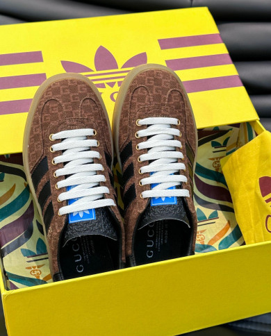 Gucci Adidas co branded casual sneakers for couples
