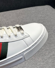 Gucci couple style small white shoes