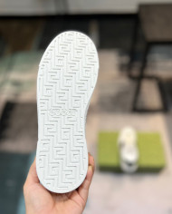 Gucci couple style small white shoes