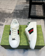 Gucci couple style small white shoes