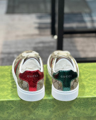 Gucci couple style small white shoes