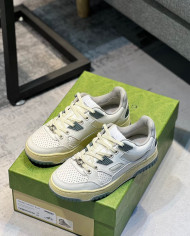 Gucci high and low cut distressed couple sports shoes