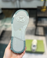 Gucci high and low cut distressed couple sports shoes
