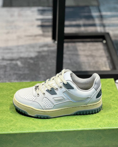 Gucci high and low cut distressed couple sports shoes