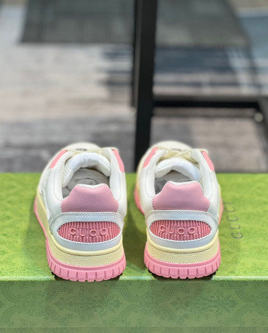 Gucci high and low cut distressed couple sports shoes