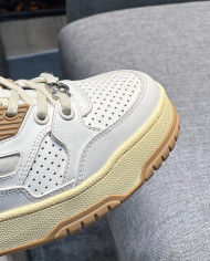 Gucci high and low cut distressed couple sports shoes