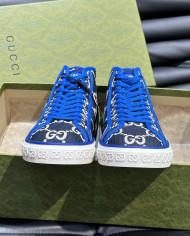 Gucci Dennis 1977 Couple High Top Sports Canvas Shoes boots