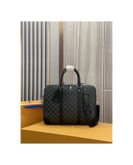 LV  Damier Briefcase