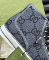 Gucci Dennis 1977 Couple High Top Sports Canvas Shoes boots