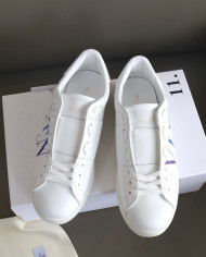 Valentino Couple style small white shoes
