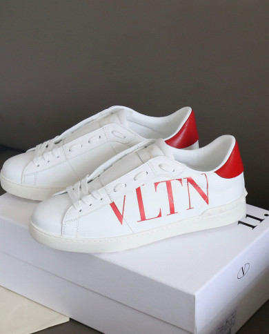 Valentino Couple style small white shoes