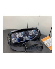 LV  Soft Polochon Postman's Bag