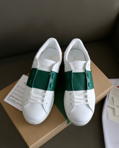 Valentino Couple style small white shoes