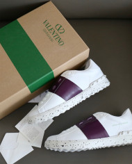 Valentino Couple style small white shoes