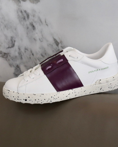Valentino Couple style small white shoes