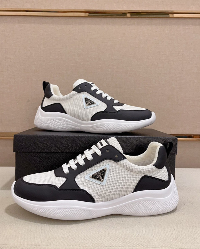 Prada simple sports mesh for casual shoes