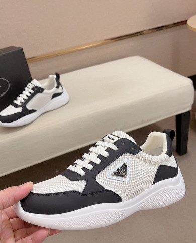 Prada simple sports mesh for casual shoes