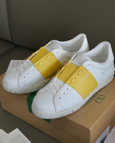 Valentino Couple style small white shoes
