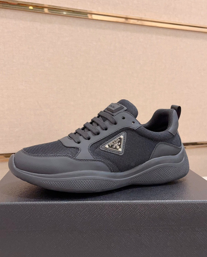 Prada simple sports mesh for casual shoes