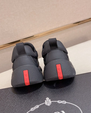 Prada simple sports mesh for casual shoes