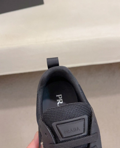 Prada simple sports mesh for casual shoes