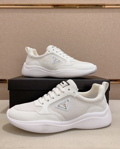 Prada simple sports mesh for casual shoes
