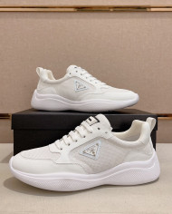 Prada simple sports mesh for casual shoes