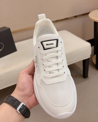 Prada simple sports mesh for casual shoes