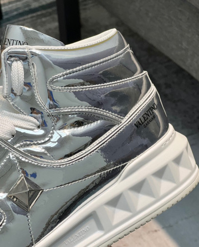 Valentino fashionable casual shoes for couples boots