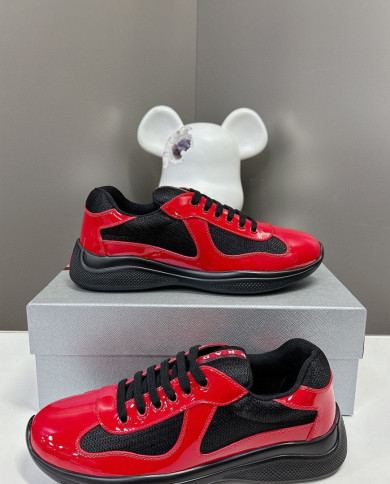 Prada sailing wind lace-up sneakers