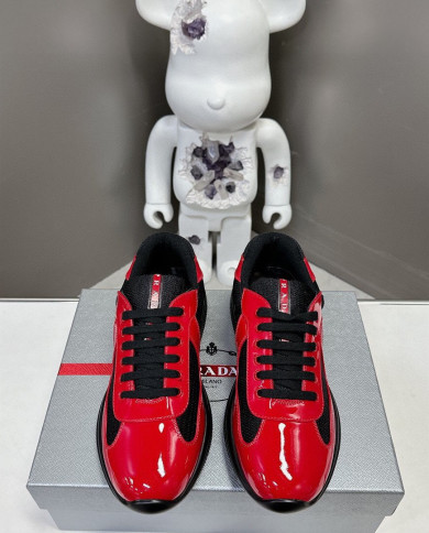 Prada sailing wind lace-up sneakers