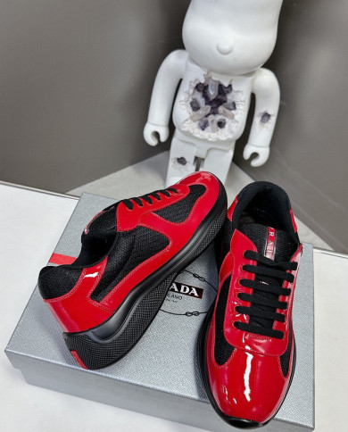 Prada sailing wind lace-up sneakers