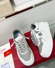 Valentino couple casual shoes with thick shoelaces
