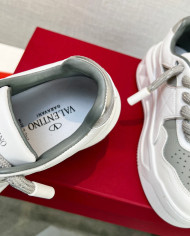Valentino couple casual shoes with thick shoelaces