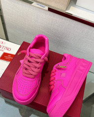 Valentino couple casual shoes with thick shoelaces