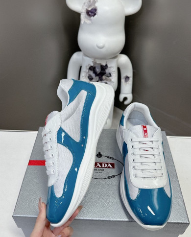 Prada sailing wind lace-up sneakers