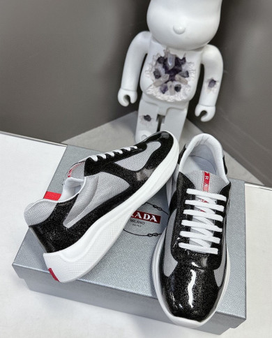 Prada sailing wind lace-up sneakers