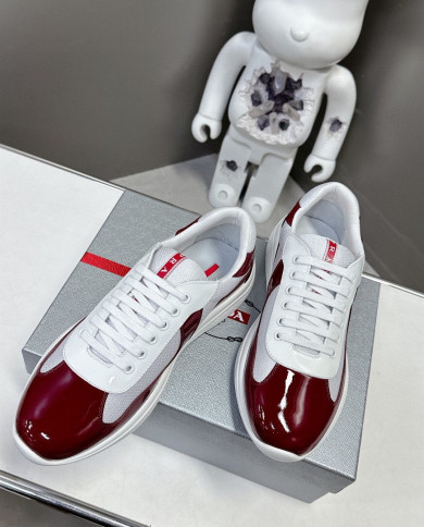 Prada sailing wind lace-up sneakers
