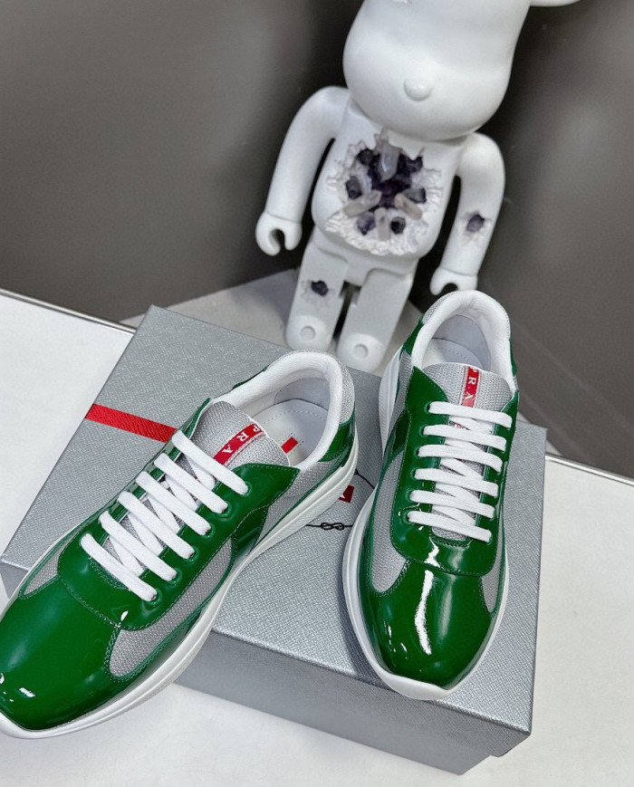 Prada sailing wind lace-up sneakers