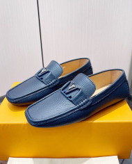 LV bean shoes leather shoes