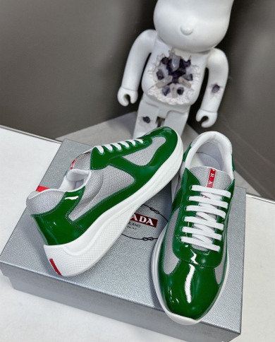 Prada sailing wind lace-up sneakers