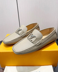 LV bean shoes leather shoes