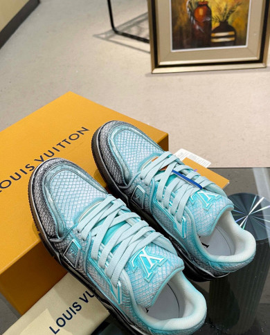 LV couple style sports sneakers