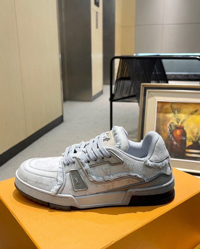LV couple style sports sneakers